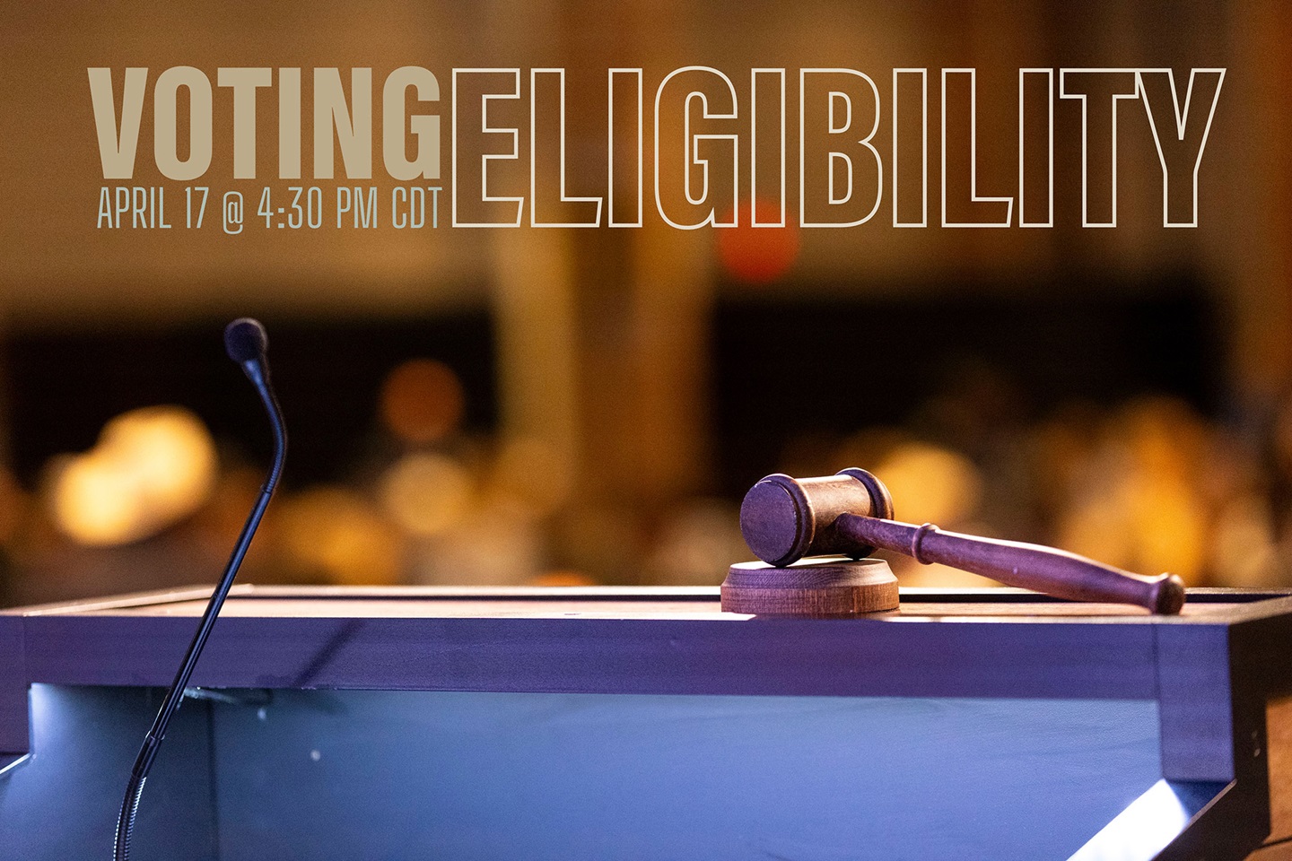 Be a part of setting the course for the Association & the breed by participating in the electoral process. 