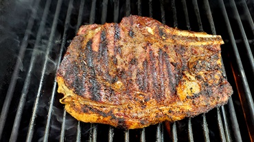 Steak on a drill
