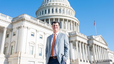 Drake Yon of Ridge Spring, S.C. represented the Angus breed at the 2026 National Cattlemen’s Beef Association’s Young Cattlemen’s Conference, May 28 – June 4. Each year the Angus Foundation selects one producer to represent the breed at the conference. (Photo courtesy of NCBA.)      