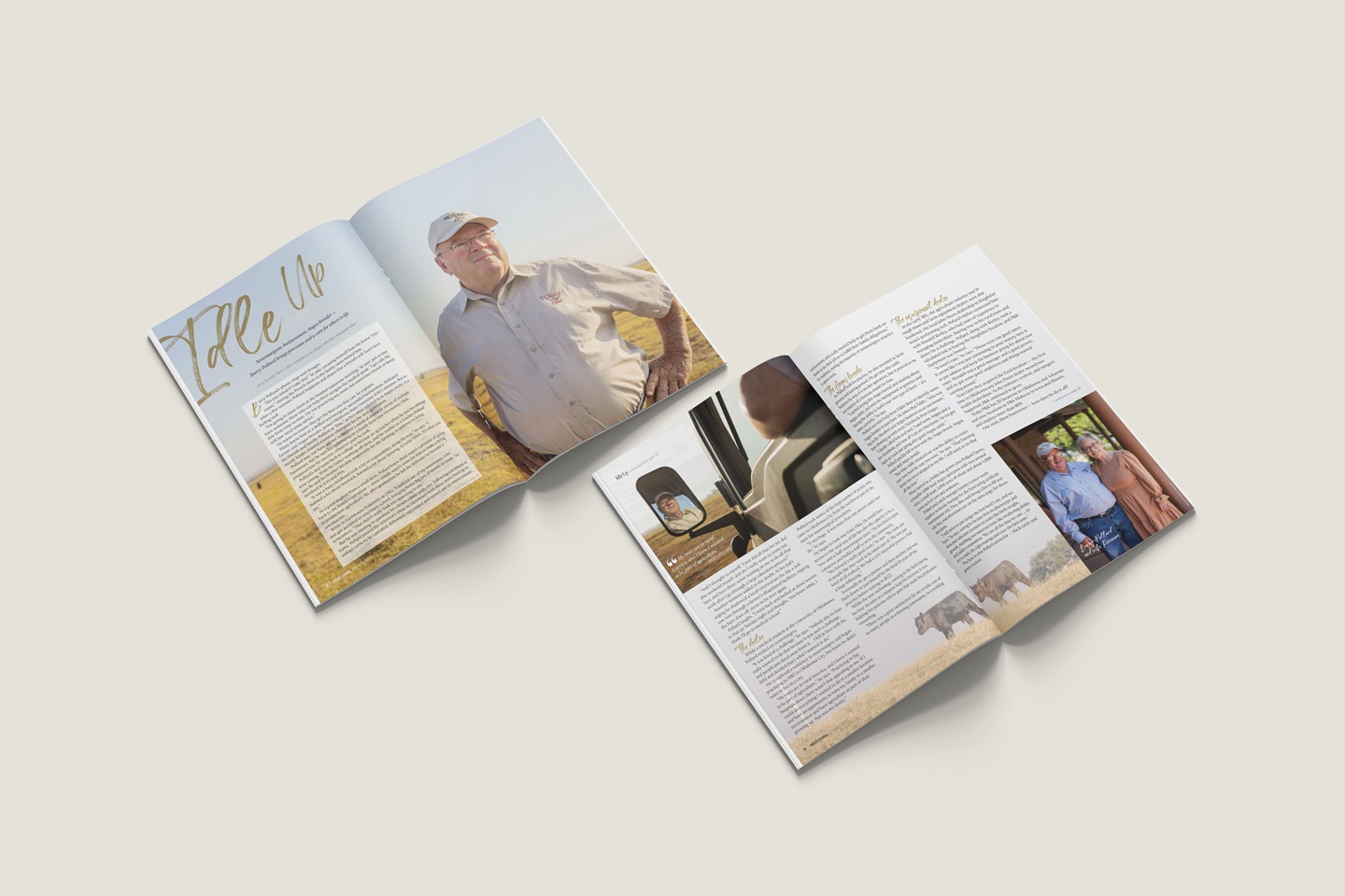 Idle Up Article Design Mockup