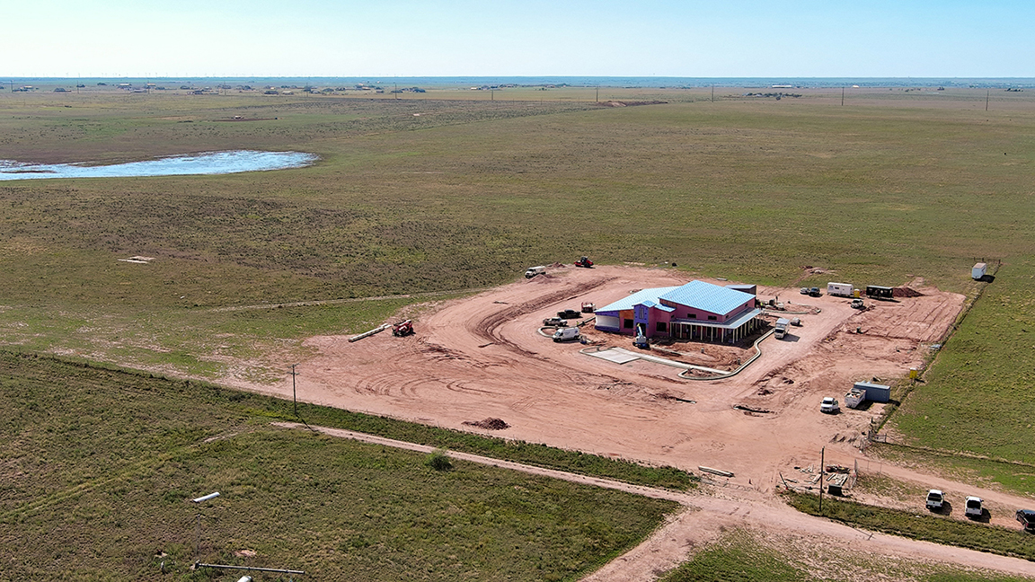 West Texas A&M University feedyard