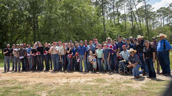 The Top Hand Stockmanship & Stewardship contest teaches teamwork as well as cattle handling skills.