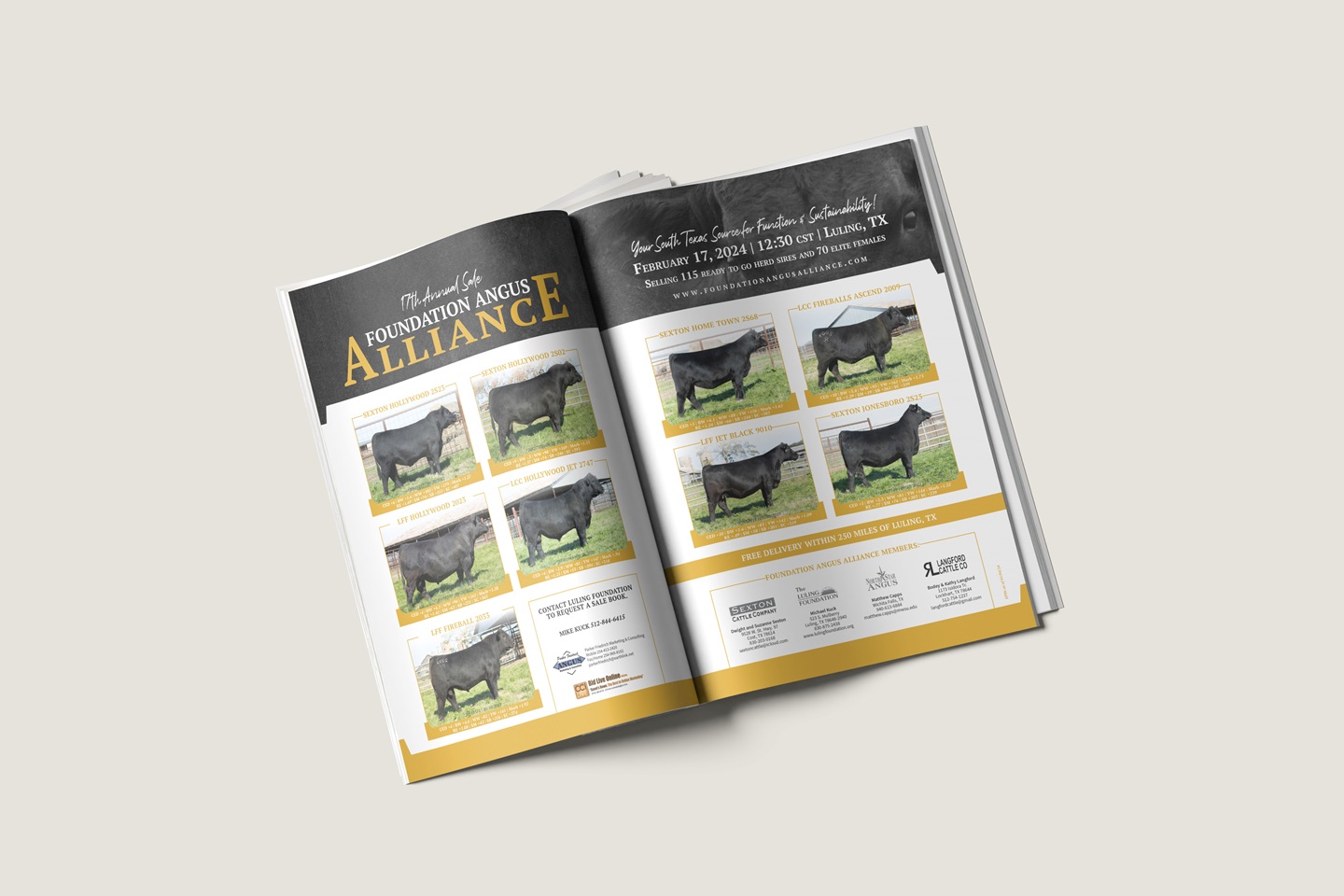 Foundation Angus Alliance Ad Mockup