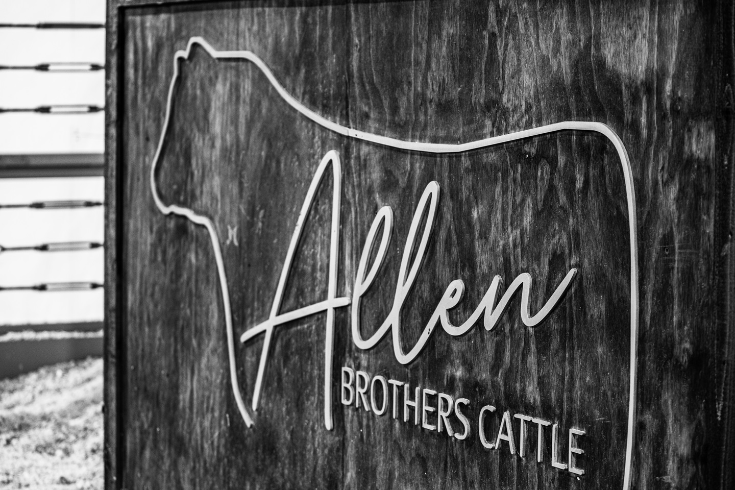 Allen Bros Cattle Sign