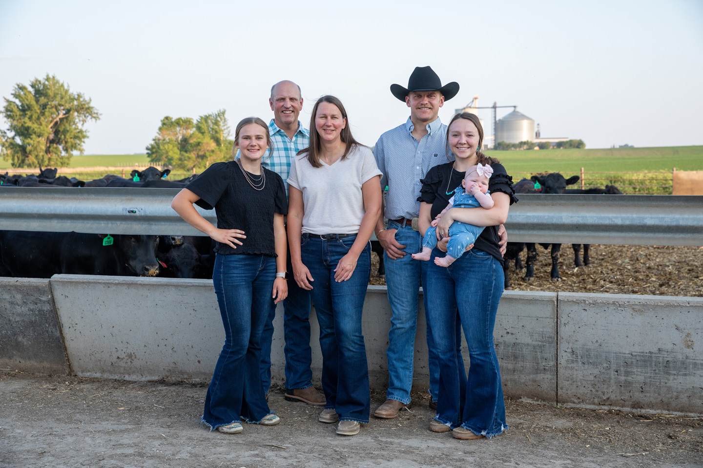 From left are Claire, Dallas, Amy, Tory, Sadie and Ivy Knobloch.