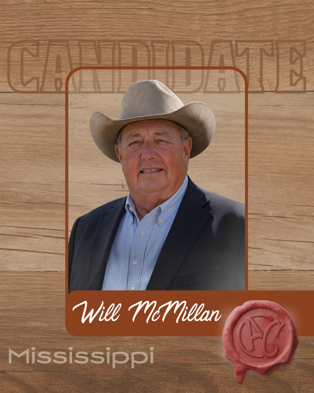 Will McMillan - Candidate from Mississippi