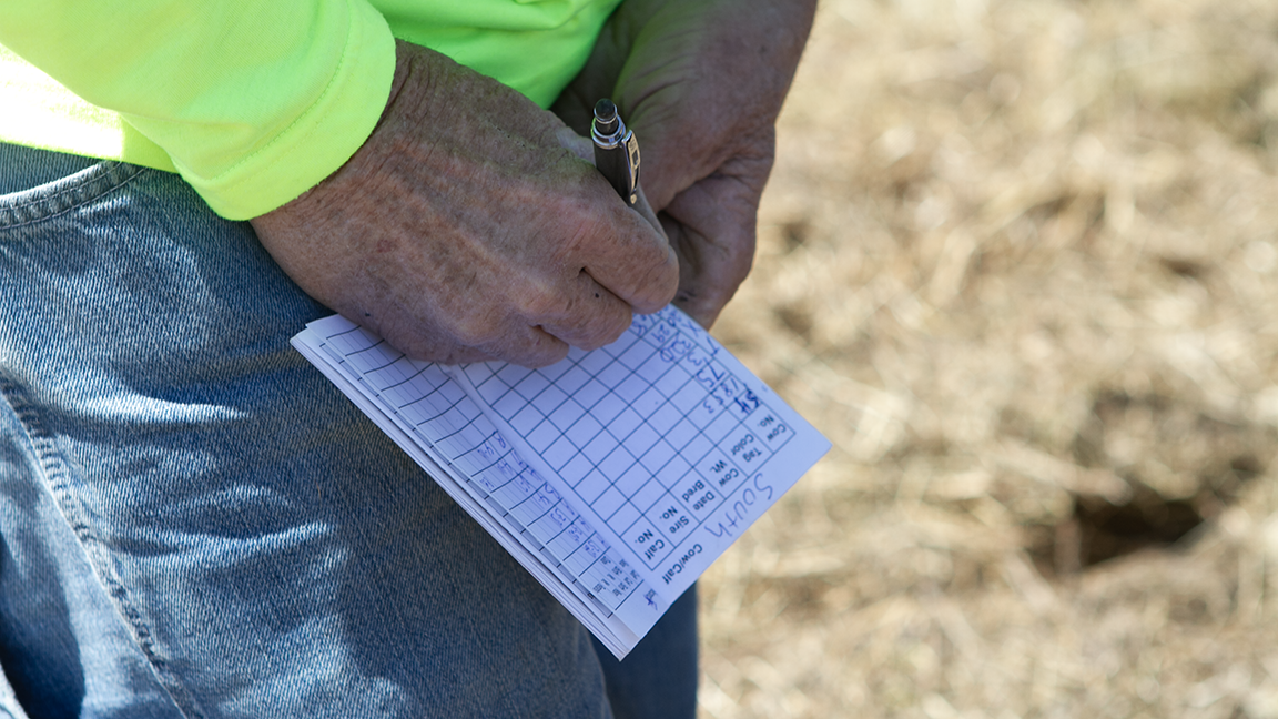 Man Recordkeeping