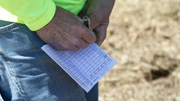 Man Recordkeeping