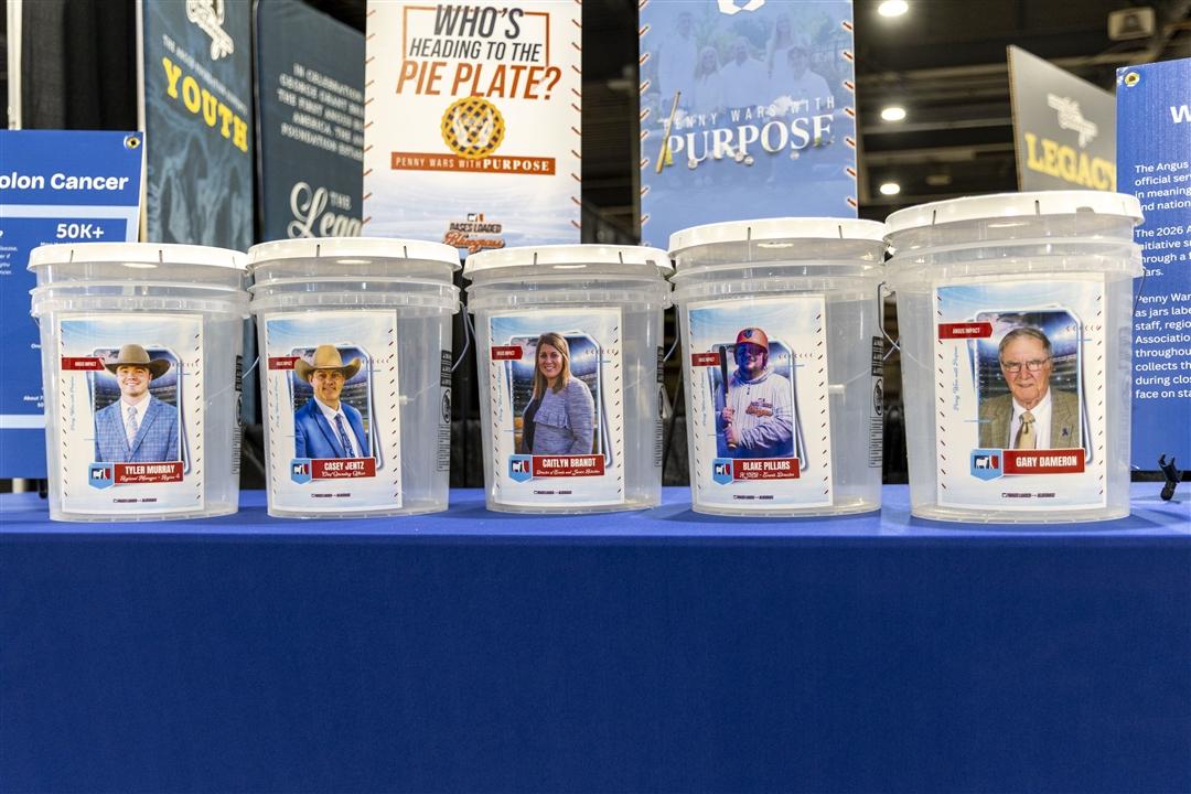 Throughout the week National Junior Angus Show attendees raised more than $11,000 for the Colon Cancer Foundation.