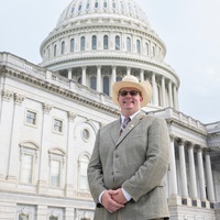Jeremy Leister in front of the U.S. Capitol