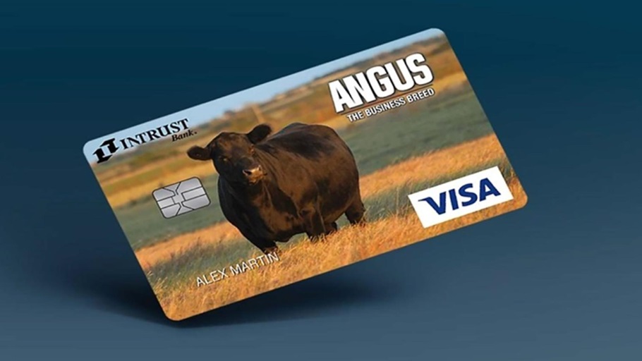 An image of the Angus credit card.