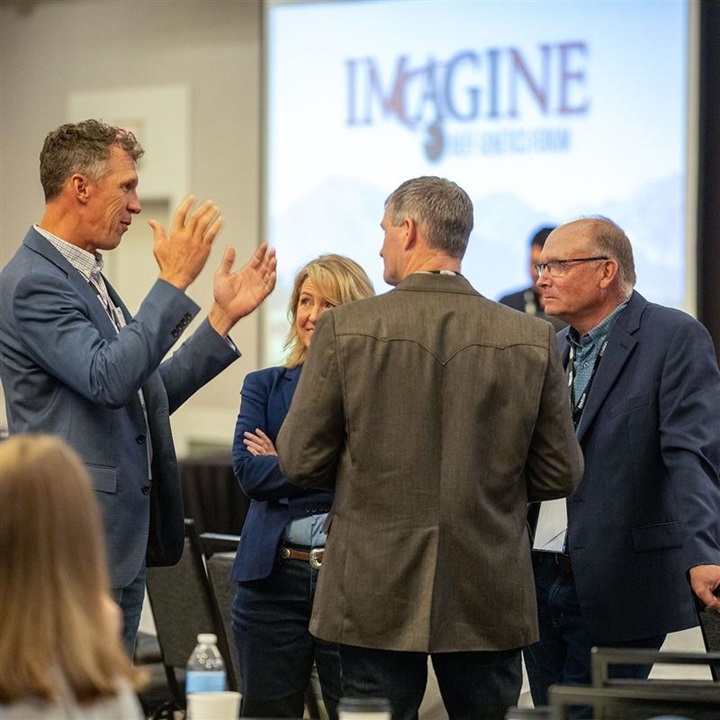 Attendees at the 2024 Imagine Conference connecting with one another and sharing ideas in Kansas City, Missouri.
