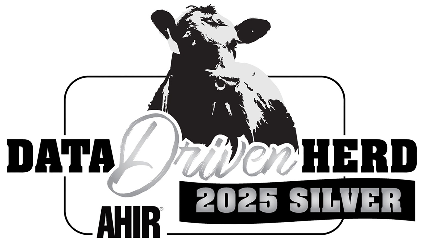 2025 Data Driven Herd - Silver award winner logo