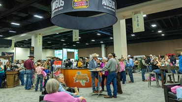 Angus Convention visitors