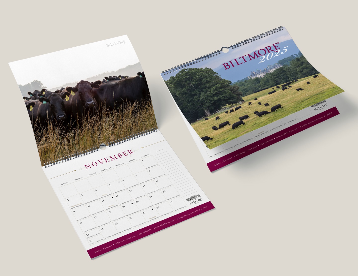 Biltmore Calendar Mockup