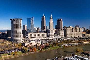 Cleveland, Ohio skyline