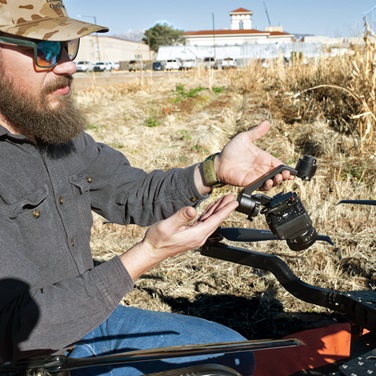 operating a drone