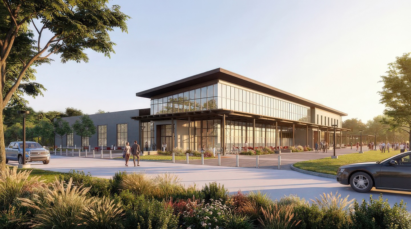 Artist rendering of future Texas A&M Meat Research Lab