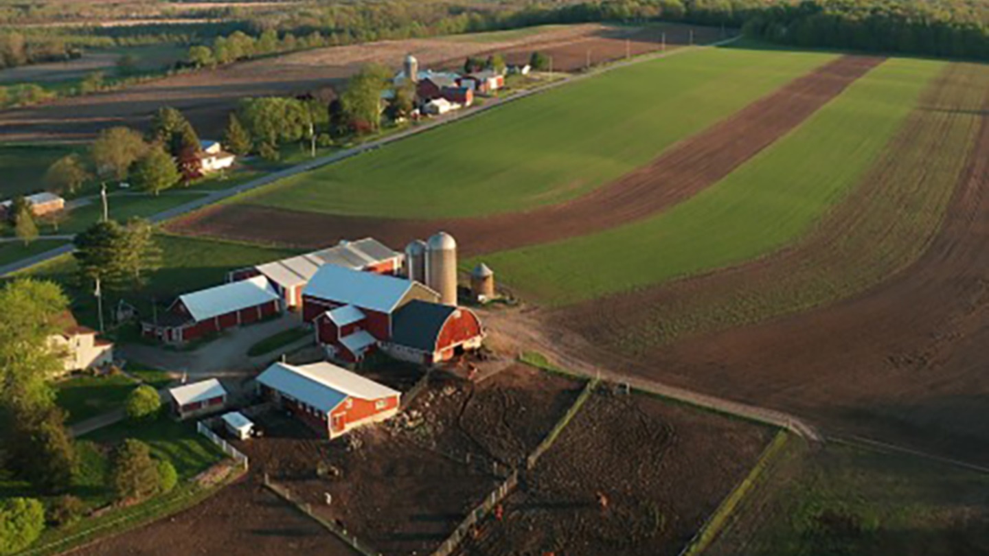 farm from above