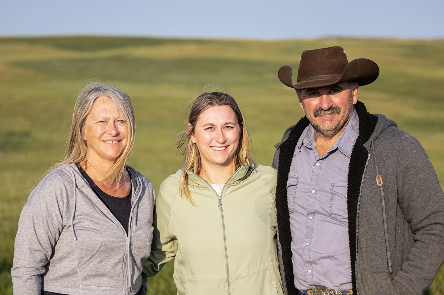 JPM Farms Marlene Monvoisin, Josee Monvoisin-Garner and Jean Paul Monvoisin.