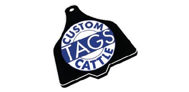 Custom cattle tags logo