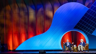 Robert Kennedy Jr. on stage in Nashville