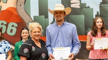 Scholarship award winners were recognized at the 2025 NJAS in Oklahoma City, Oklahoma.