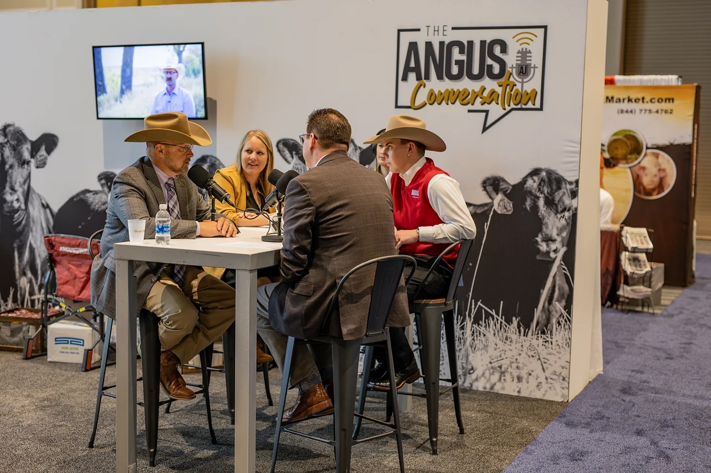 live recording of The Angus Conversation: An Angus Journal podcast