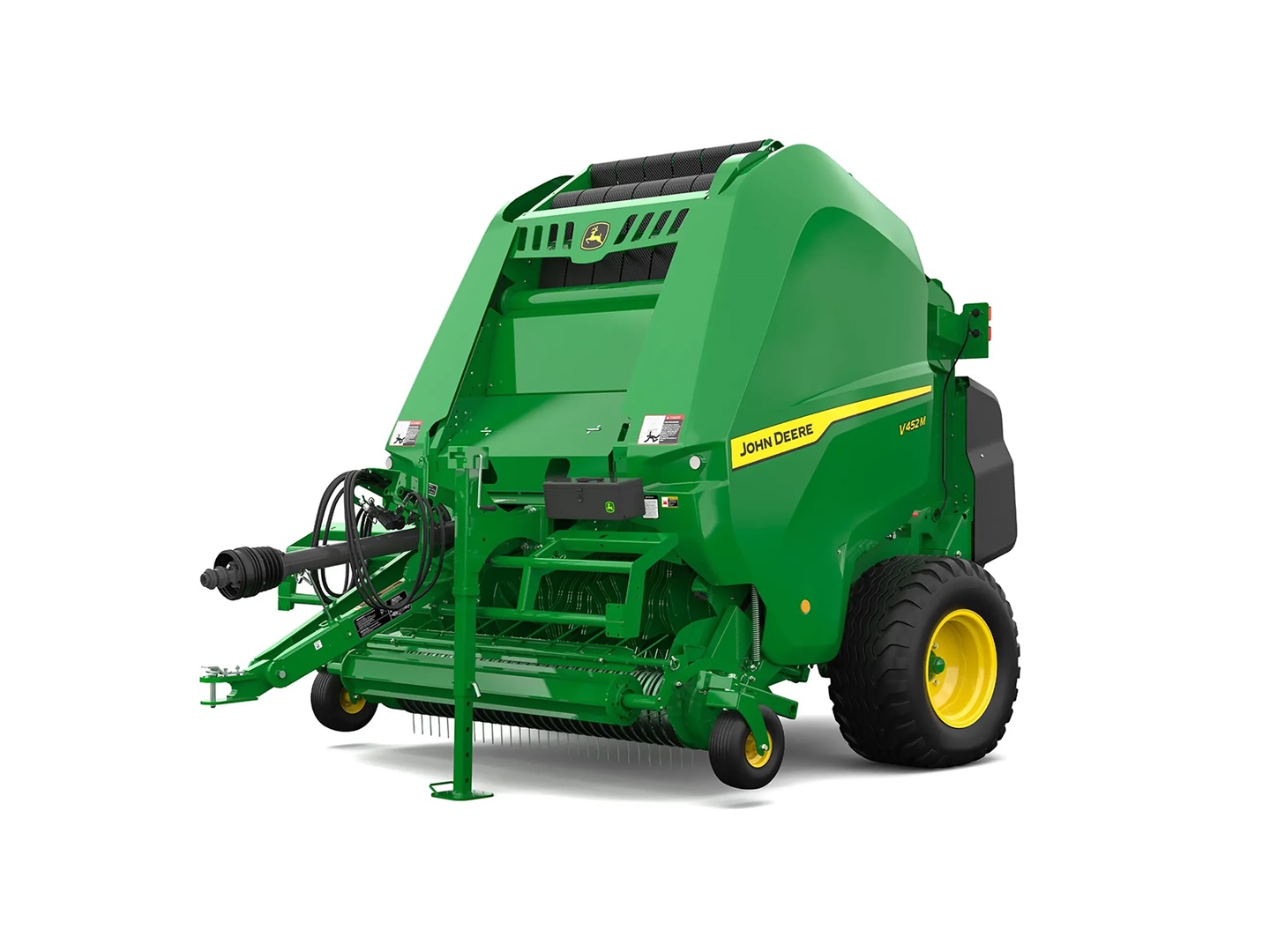 John Deere V452M round baler