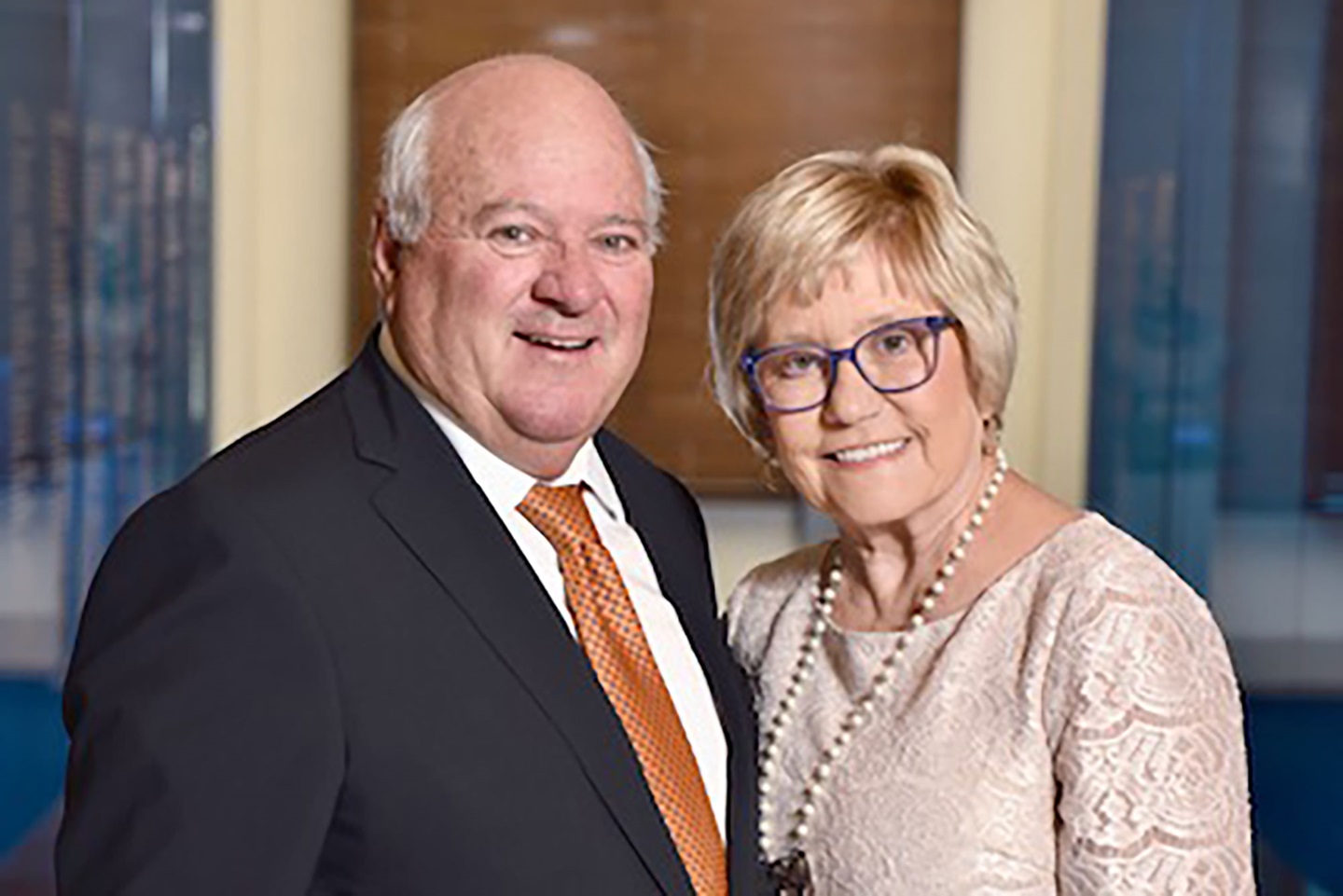 Dr. Barry Pollard and his wife Roxanne