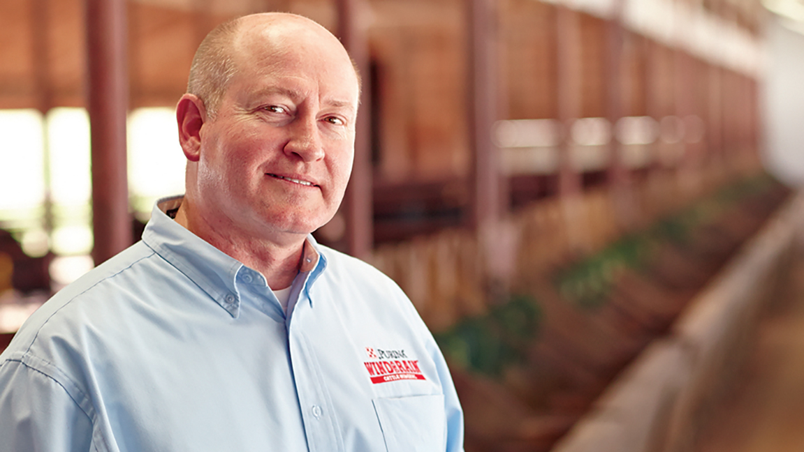 Ron Scott, research and technical services lead at Purina Animal Nutrition