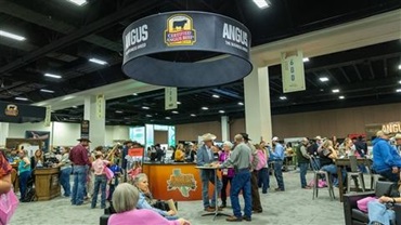 Welcome reception at the 2024 Angus Convention in Ft. Worth, Texas
