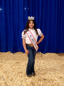 Penelope Soto, Kyle, Texas, has earned the National Junior Angus Association’s (NJAA) Bronze and Silver awards.