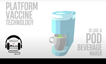 Coffee maker with cup