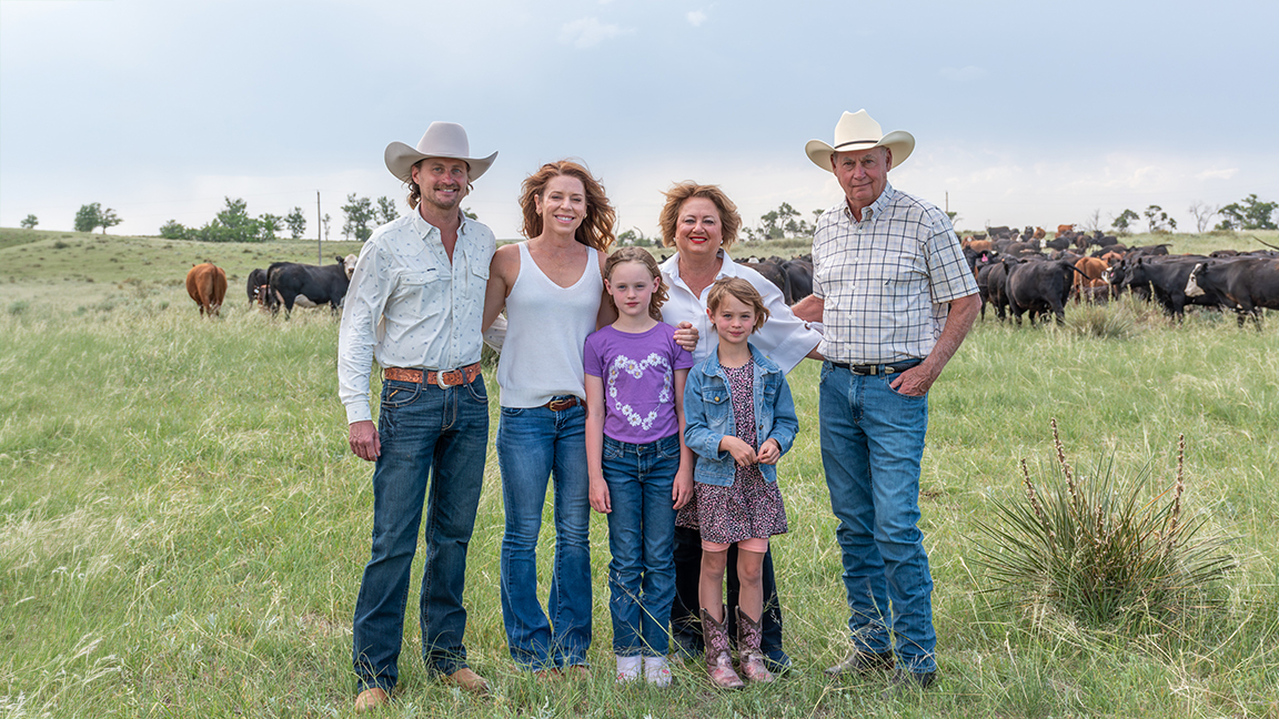 Wine Glass Ranch of Imperial, Neb., was named the national winner of the Environmental Stewardship Award Program Feb. 3 during CattleCon 2026. [Photo courtesy NCBA.]