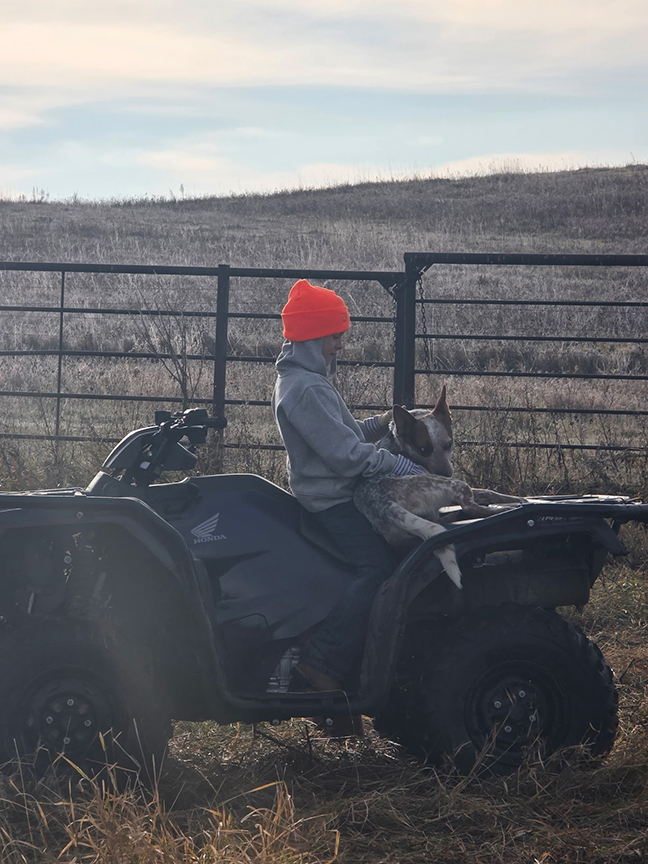 Calving issues, temperament issues and mothering ability have all improved on Dewitz’s operation. 