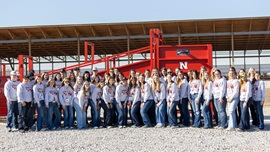 The 2025 Raising the Bar conference attendees gather at the University of Nebraska – Lincoln as a part of the three-day conference that exposes juniors to college opportunities. This year, the Fund the Future campaign raised dollars to support programs like Raising the Bar, helping fulfill the Foundation’s mission.