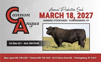 Cannon Angus BB 09-26