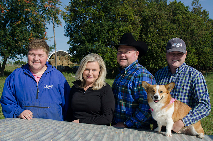 Logan, Paula, Charlie & Blake Boyd