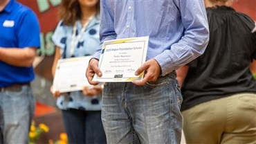 Scholarship award winners were recognized at the 2025 NJAS in Oklahoma City, Oklahoma.