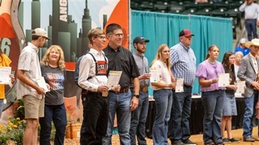 Scholarship award winners were recognized at the 2025 NJAS in Oklahoma City, Oklahoma.