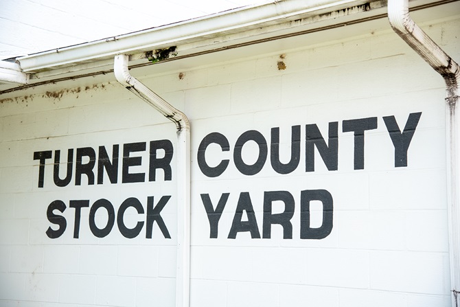 turner county stockyard wall