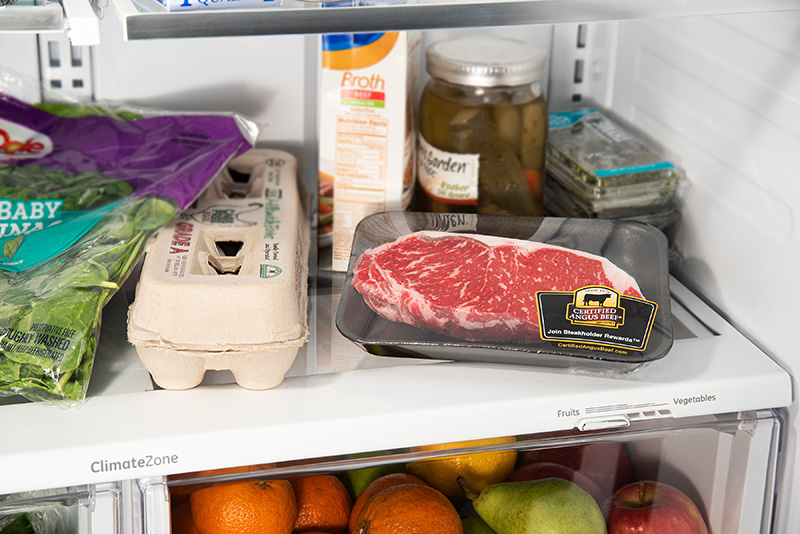 CAB meat in fridge
