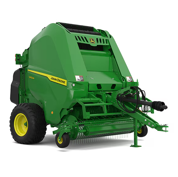 John Deere V452M round baler 