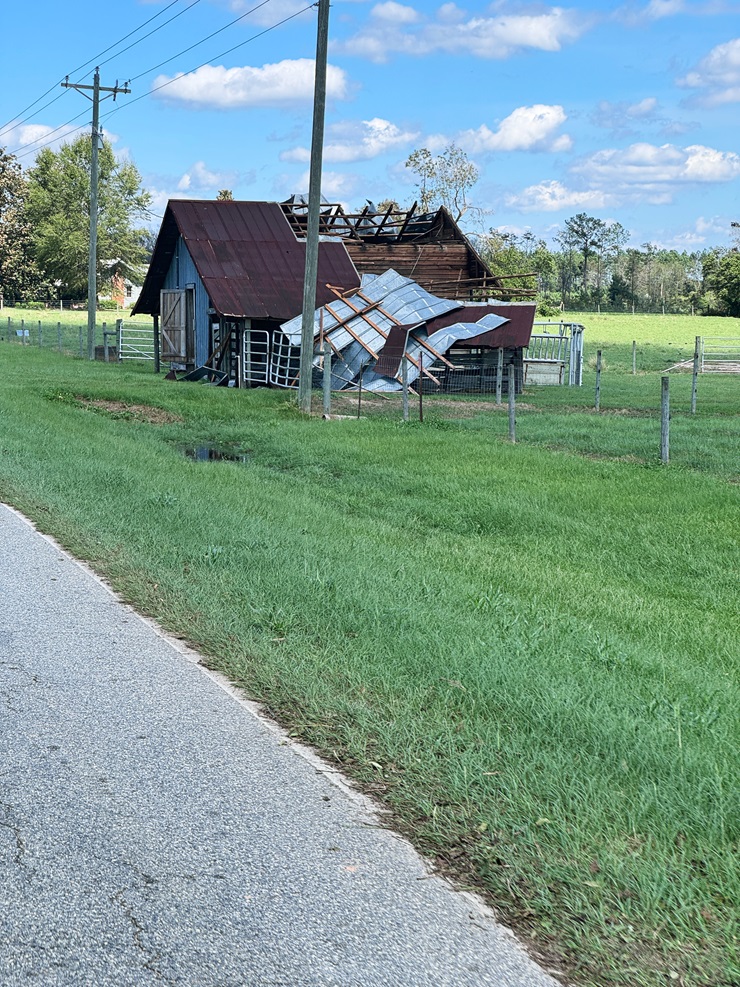 Bar A Ranch damage from Hurricane Helene-3