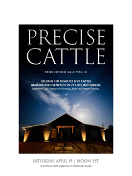 Precise Cattle Sale Book Cover