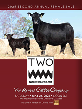 Two Rivers Cattle Co. Sale Book Cover