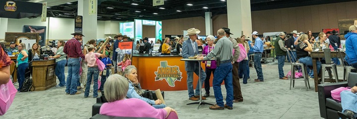 Welcome reception at the 2024 Angus Convention in Ft. Worth, Texas