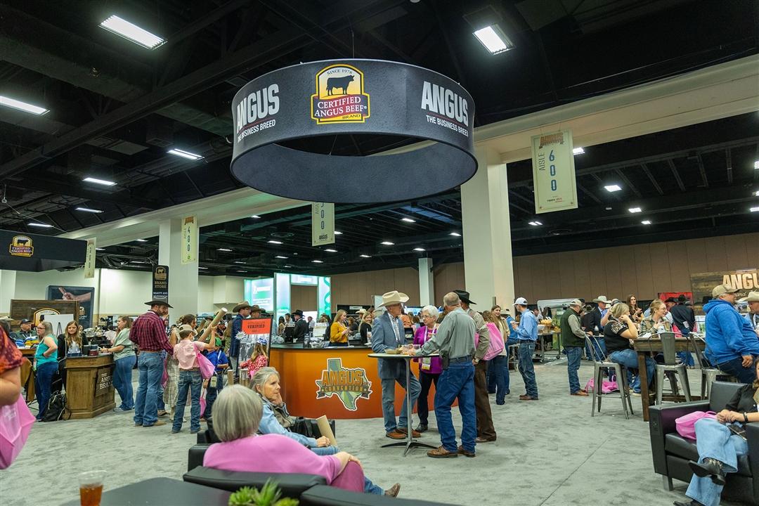 Welcome reception at the 2024 Angus Convention in Ft. Worth, Texas