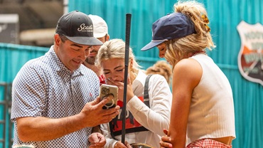 Moments after Meier was announced the winner, she alongside her brother Andrew, sister Alyssa and dad Lydell, FaceTime their mom, sharing the good news.